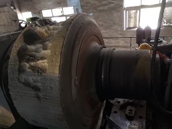 140-65輥壓機軸承位磨損在線