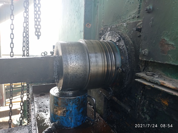 這種提升機(jī)軸磨損維修方法既省又快