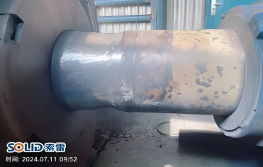 教你一招，有效修復(fù)碎煤機(jī)軸封磨損